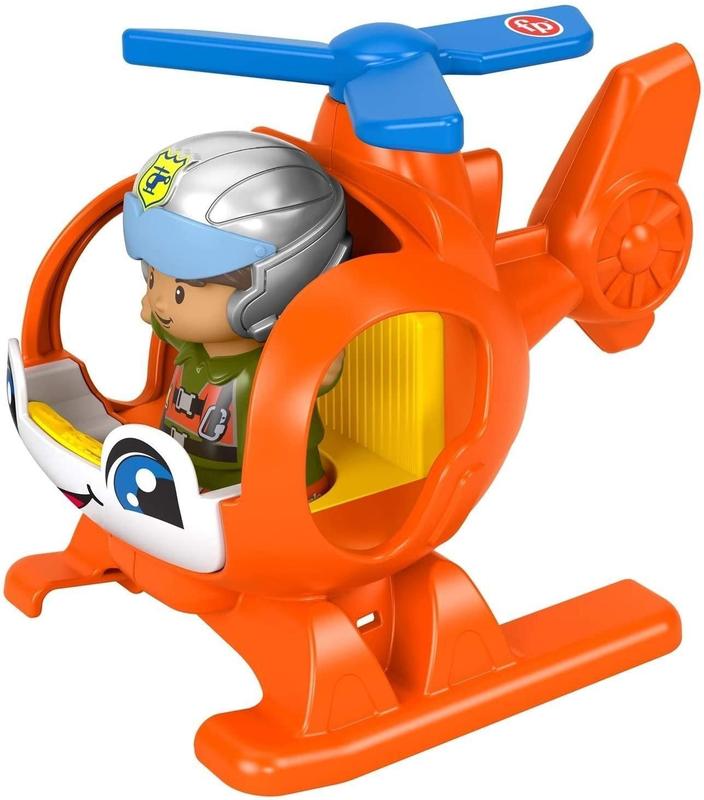 Helicóptero Ajudando Pessoas Little People Fisher-Price Mattel